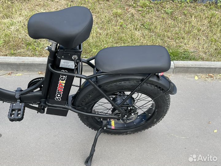Электрофэтбайк складной 20х4