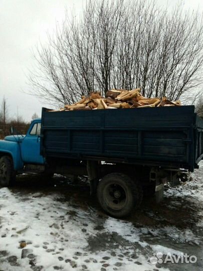 Дрова колотые сосна береза