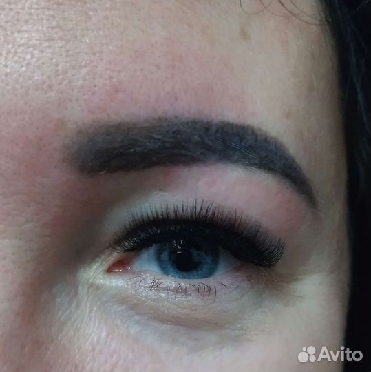 Наращивание ресниц на дому