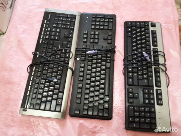 Клавиатура проводная hp lenovo ps/2 usb Мышь usb