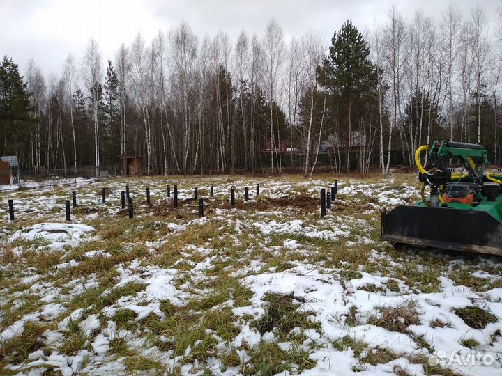 Винтовые сваи под ключ