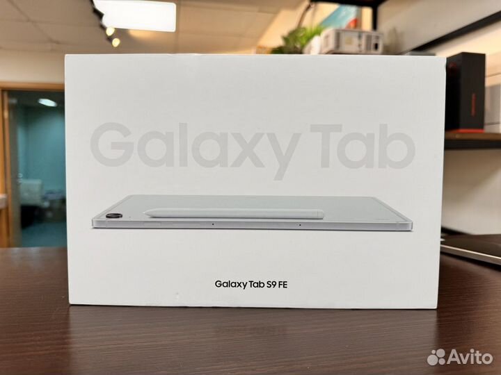 Samsung galaxy tab s9 fe 128гб новый, чек