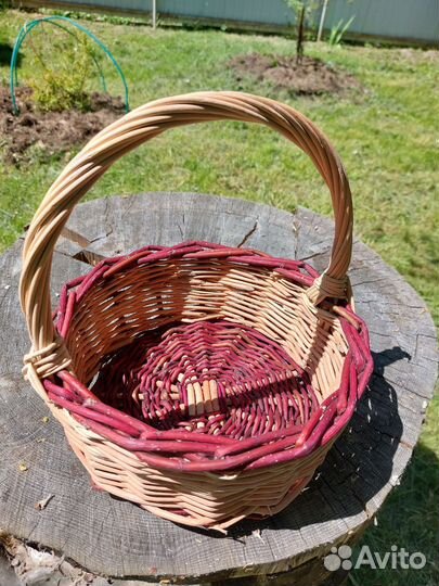 Корзина из ивовой лозы (малая)