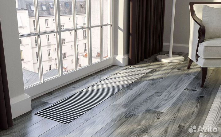 Внутрипольный конвектор