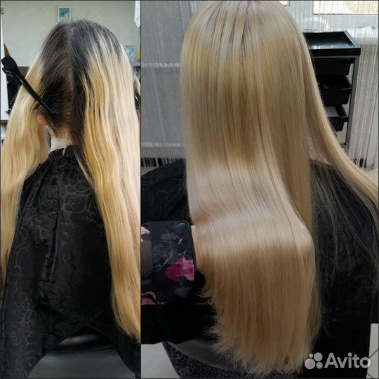 Окрашивание волос