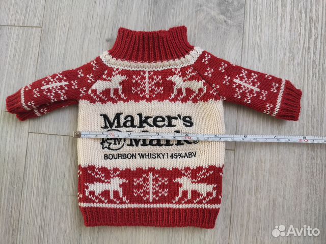 Maker’s mark свитер на бутылку