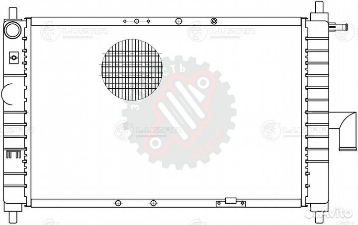 Радиатор охлаждения для автомобилей Daewoo Matiz