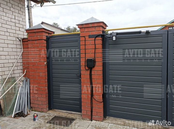 Привод автоматика для распашных ворот