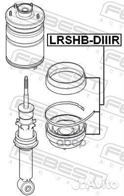 Пыльник заднего амортизатора lrshb-diiir Febest