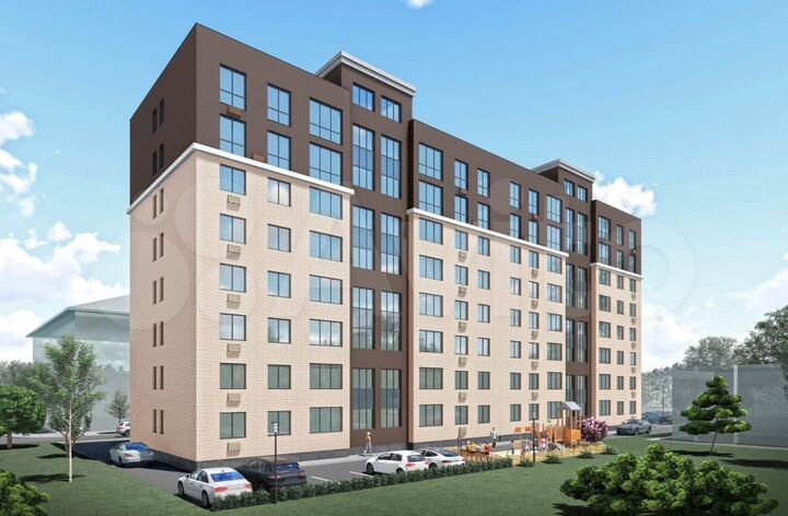 2-к. квартира, 71,4 м², 7/8 эт.