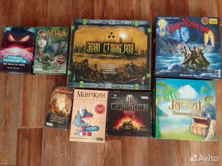 8 настольных игр
