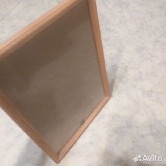 Рамка для фото и картин. Со стеклом. Деревянная