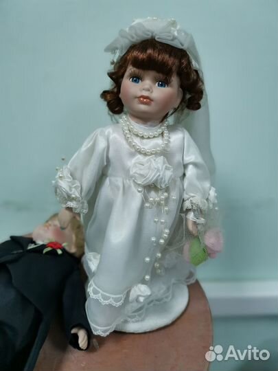 Фарфоровая пара свадебная