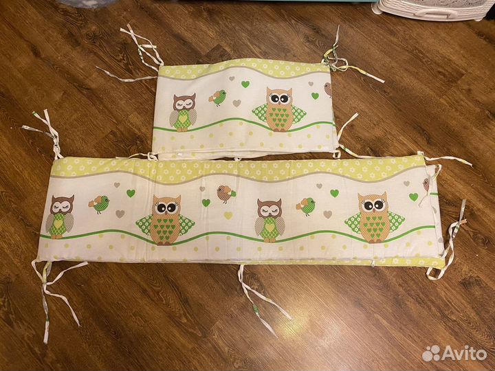 Бортики в детскую кроватку