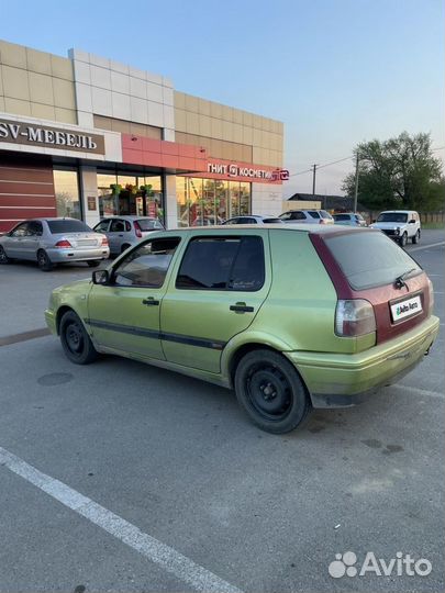 Volkswagen Golf 1.4 МТ, 1994, 166 000 км