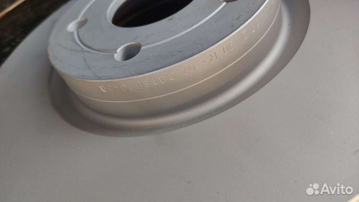 Тормозные диски otto zimmermann coat z 250.1353.20