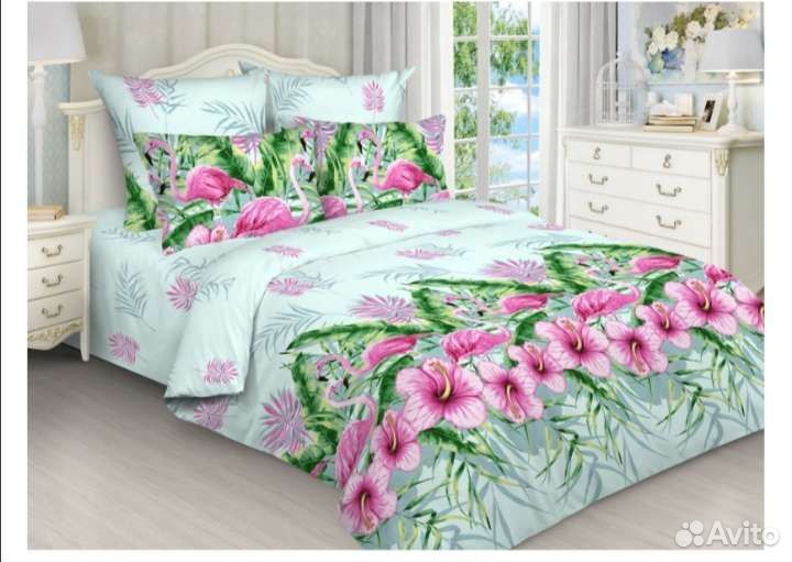 Постельное белье 1.5 спальн. Хлопок