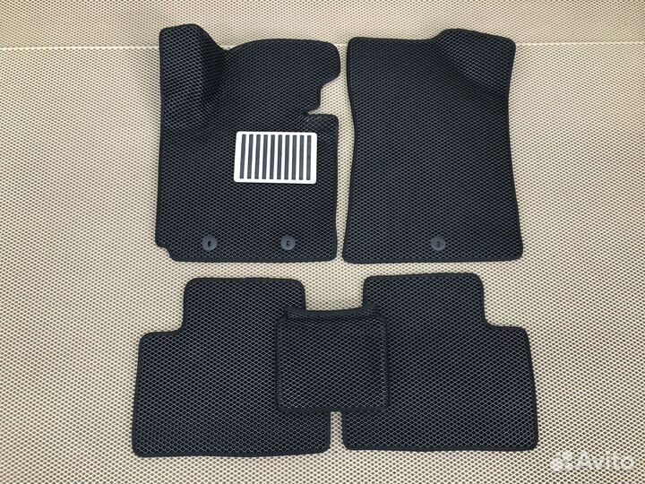 Коврики EVA (ева) Kia Soul 2 + подпятник