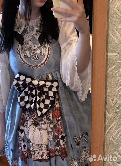 Платье лолита алиса в стране чудес