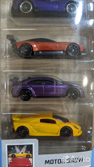 Hot wheels Motor Show 5-pack