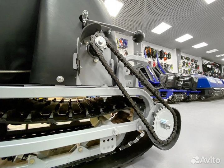 Мотобуксировщик Ураган Промысловик 1690мм реверс