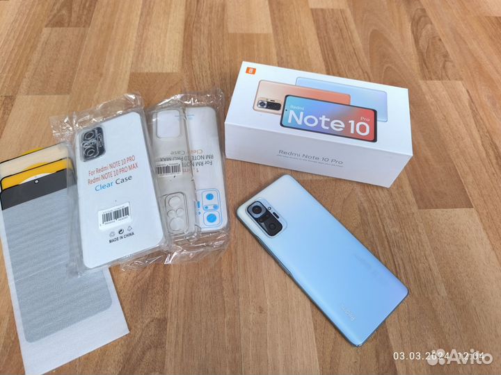 Xiaomi Redmi Note 10 Pro, 8/128 ГБ