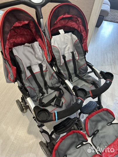 Коляска для двойни Jetem elegant Twins