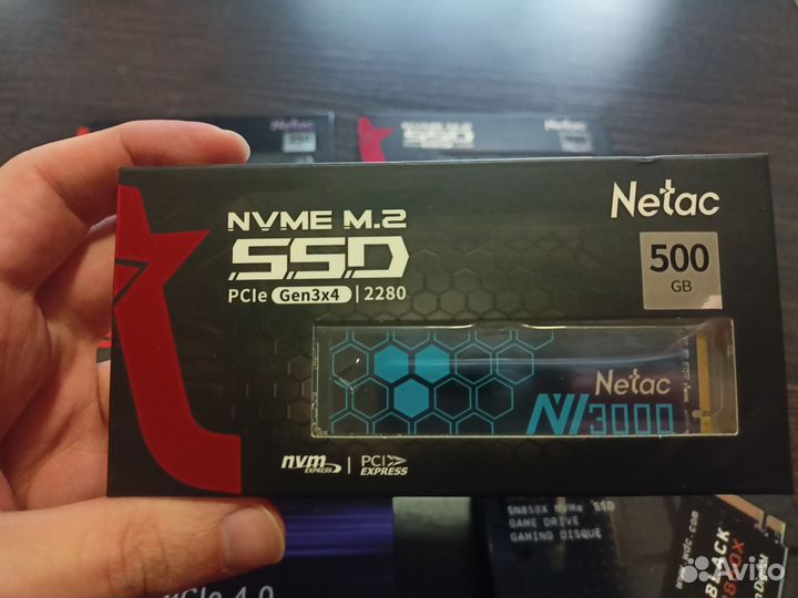 SSD M.2 NVMe, новые