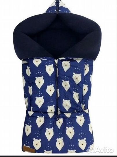 Конверт трансформер на выписку для новорожденных