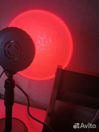 Лампа LED проектор закат