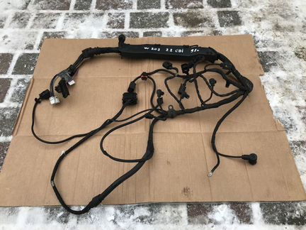 Проводка двигателя на Mercedes W202 2.2 CDI