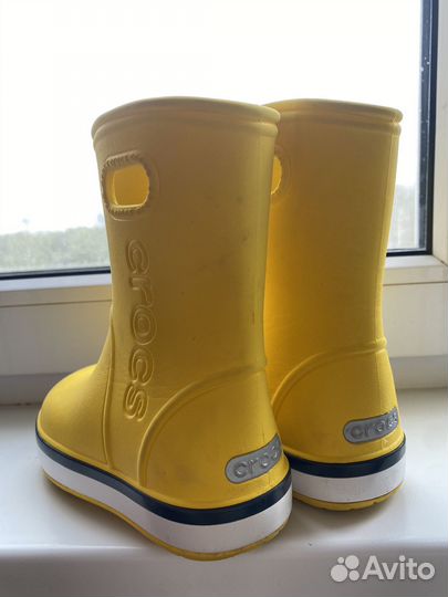 Резиновые сапоги crocs с9