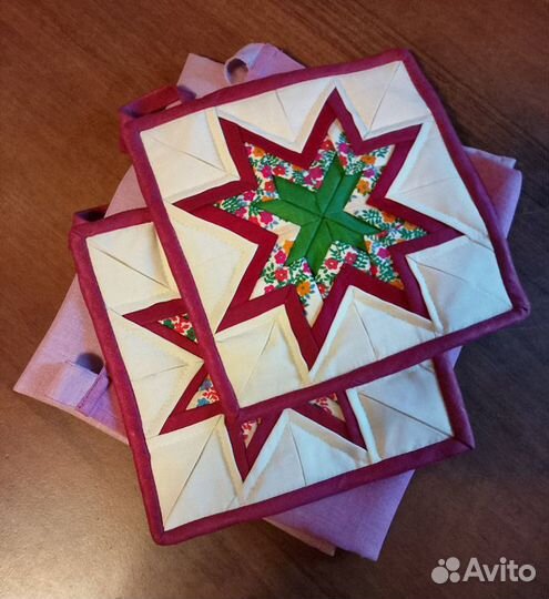 Фартук с прихватками