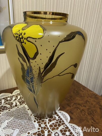 Ваза чехия богемия