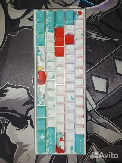 Игровая механическая клавиатура redragon fizz K617