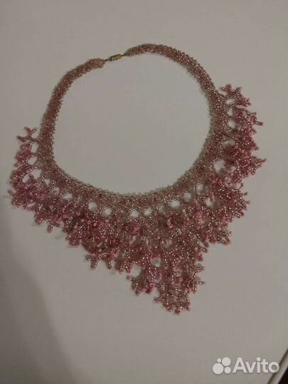 Ожерелье из бисера