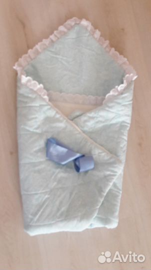 Конверт-одеяло хлопок+ленточка