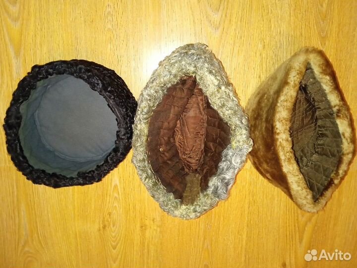 Шапки папаха,гоголь,пирожок СССР