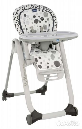 Стульчик для кормления chicco polly progress 5