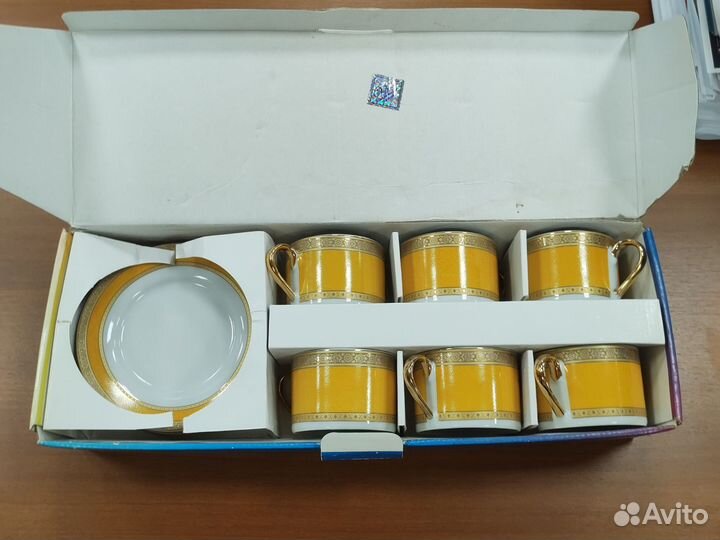 Чайный сервиз фарфор 12 предметов