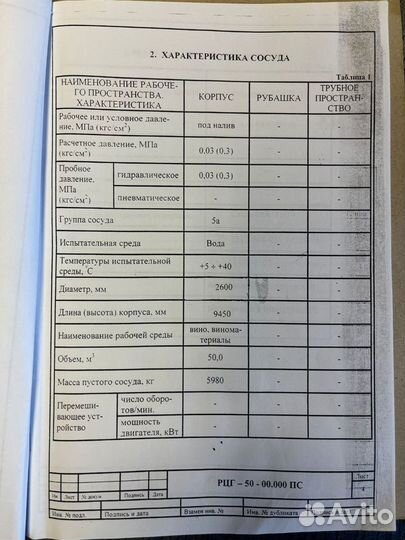 Емкость,цистерна 50 м3 (биметалл)