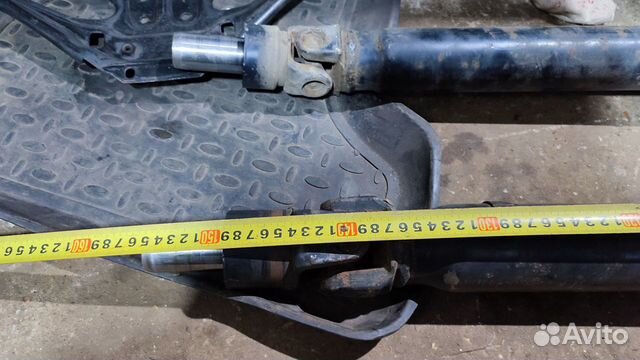 Карданный вал Субару 6 мт с покемона STI