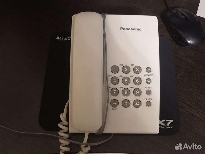 Телефон стационарный panasonic