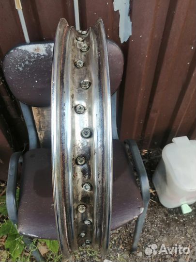Хромированный обод Урал