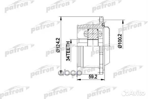 Шрус PCV5006 patron