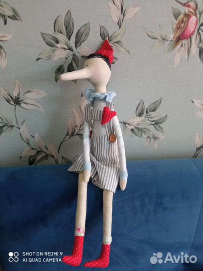 Кукла Тильда- Пинокио