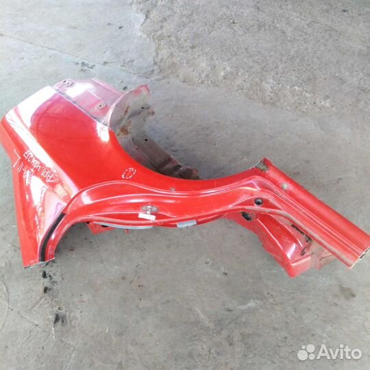 Крыло заднее левое Skoda Octavia I (A4) рестайлинг