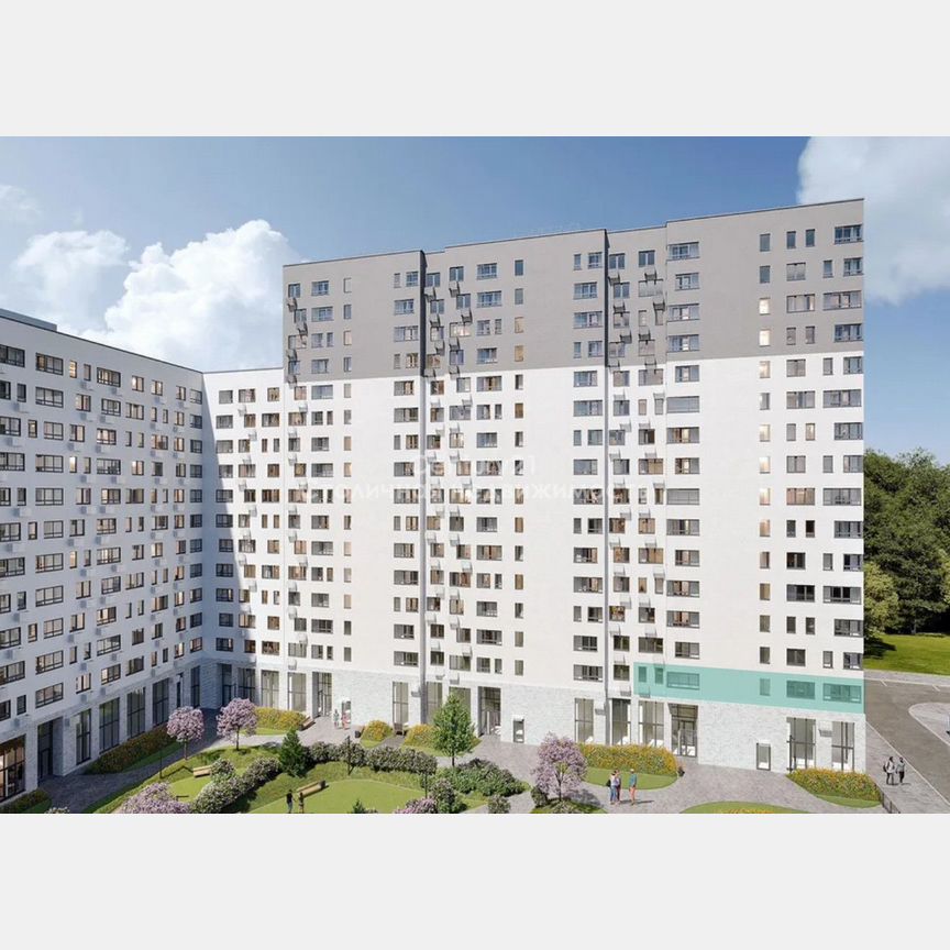 1-к. квартира, 34,6 м², 2/16 эт.