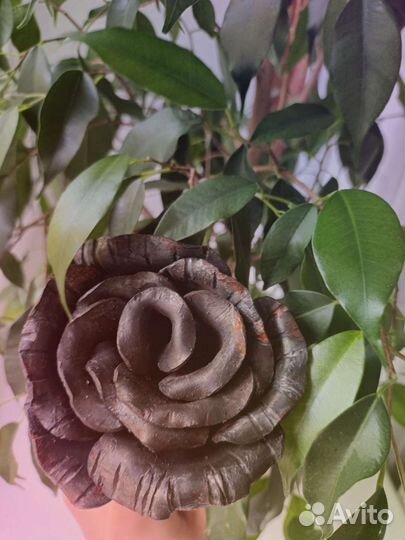 Роза ручная работа