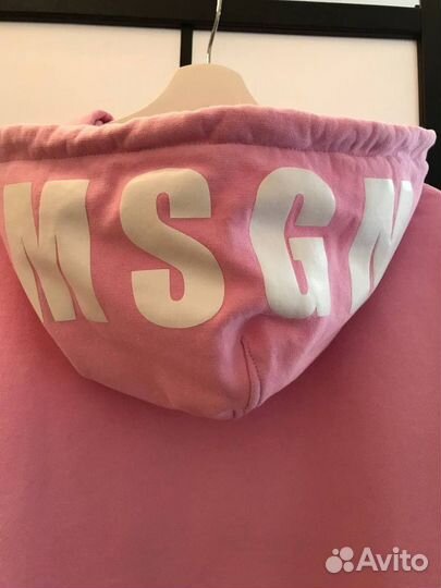 Оверсайз-худи (Pull over hoody) msgm оригинал